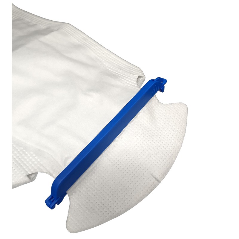 Vakly Refillable Ice Bags with Clamp Closure - Large, 6-1/2