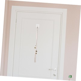 LIFKOME 2pcs Hanging Vintage Bell Door Knob Hanger Adjustable Cotton Rope Pendant for Use for Cafes Terraces and Gardens Unique Decorative Doorbell Charm