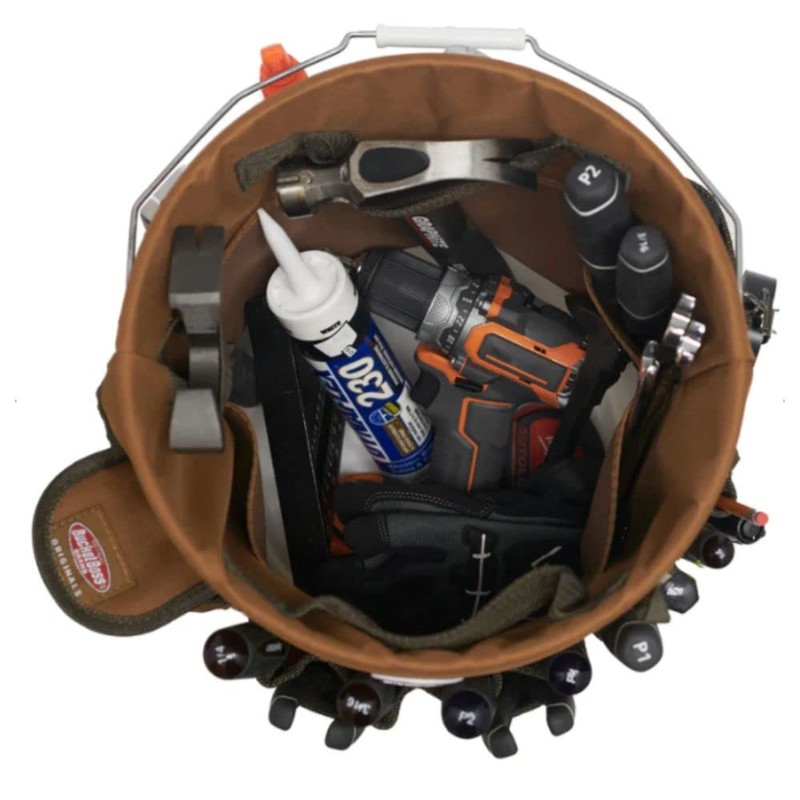 Tool Organizer, Bucket, 30 Pocket