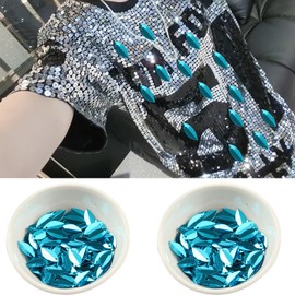 40g Cup Oval Folding Sequins Horse Eyes Shape Loose Sequin PVC Loose Sequins Glitter Paillette for DIY Crafts Embellishment Sewing, Gold