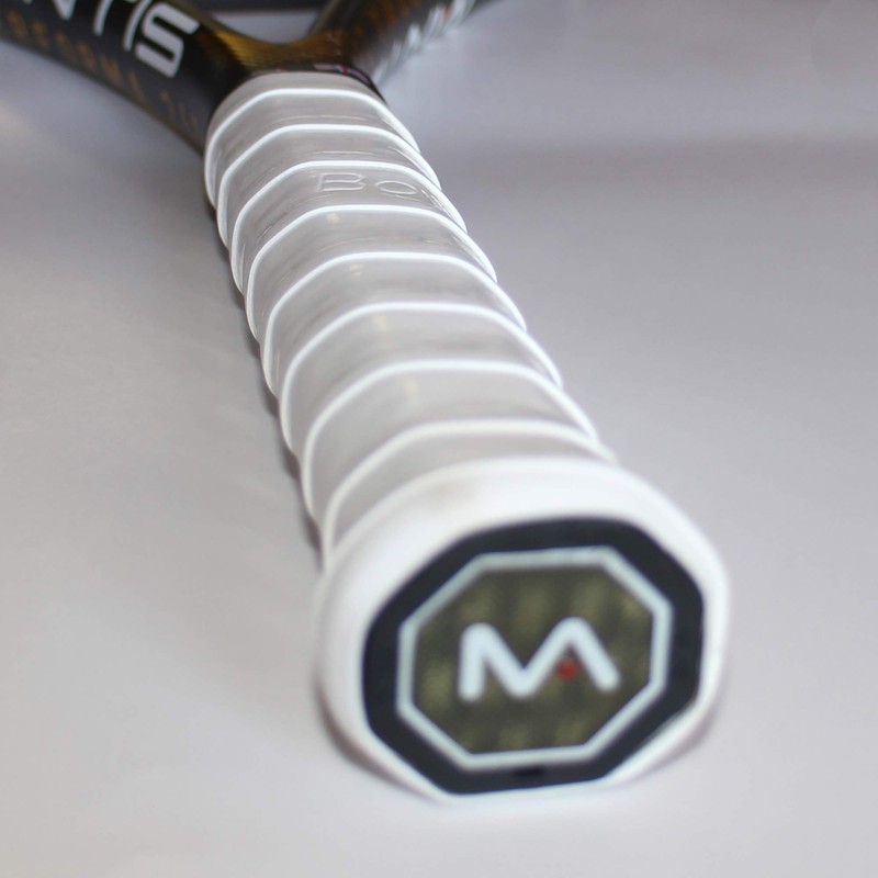 BOWBRAND BOW030 Overgrip Tape, 30 Rolls, Wet Type, White