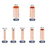 Glvaner Small Pipe, Copper Crimp Terminal, Splice, Terminal Sleeve, Copper