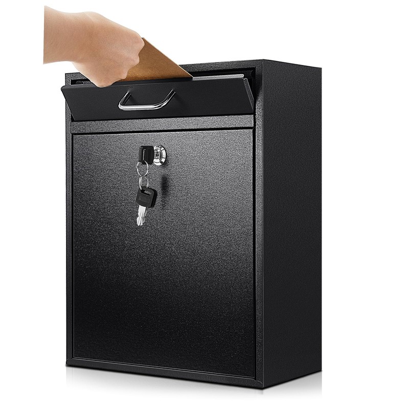Yaocom Locking Mailbox with Key for Outdoor 14 x 12