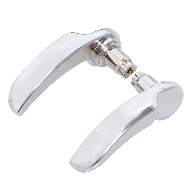 XMMT Chrome Saddlebag Latch Lid Lifter Handle Lever for Harley