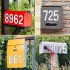 Reflective Mailbox Numbers for Outside - 30 Pcs Waterproof Mailbox