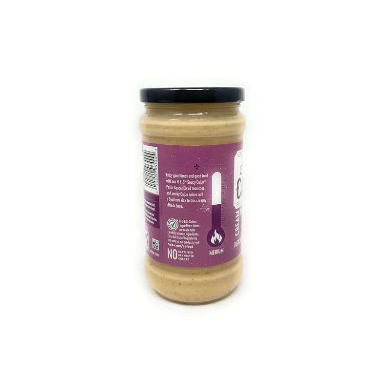 H-E-B Saucy Spicy Cajun Alfredo Pasta Sauce 15oz - 1