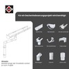 INEFA Rain collector for downpipe, PVC DN 75 dark brown,