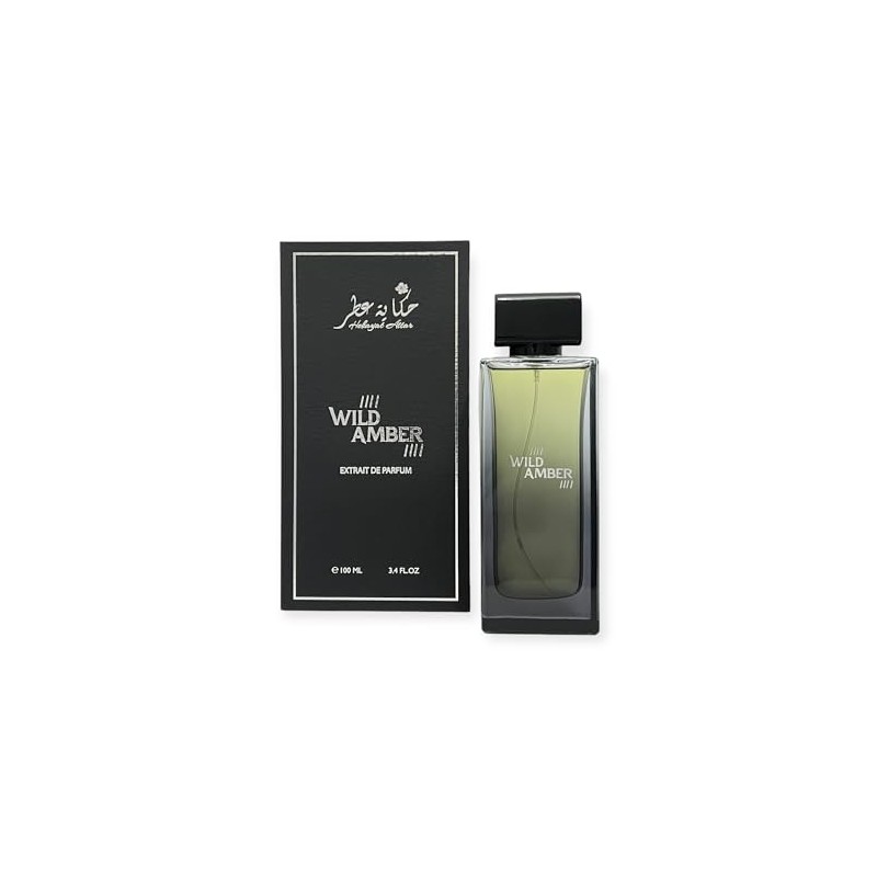 HEKAYAT ATTAR Wild Amber Extrait De Parfum 100ml 3.4 FL