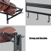 XCSOURCE Sports Equipment Organizer, 3-Tier Ball Storage Rack with Bat