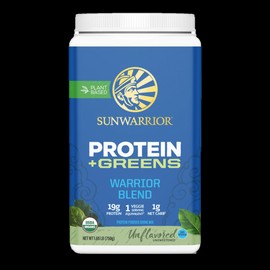 Sunwarrior Warrior Blend Protein + Greens Unflavored 750g