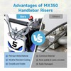 MX650 Handlebar Risers for Razor MX350 MX400 ZR350 MX650 MX500