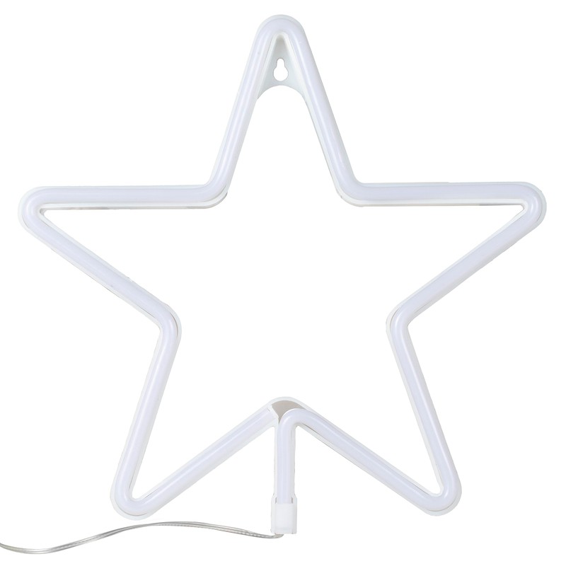 Ginger Ray Christmas Pink Large Light Up Star Neon Light
