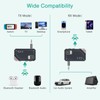 ORIA Bluetooth Adapter Car, 2 in 1 Bluetooth 5.3 Receiver