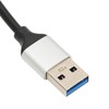 USB 3.0 Hub 7 Ports 5Gbps Fast Transmission Aluminium Alloy