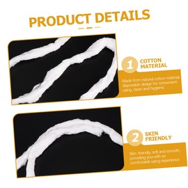 Baluue 2bags Cotton Roll for Manicures Salon Cotton Balls Makeup Removal Pads Soft Lightweight for Skin Care