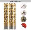 GMTOOLS 29PCS Drill Bit Set, M2 HSS, 135°Tip, Twist Jobber