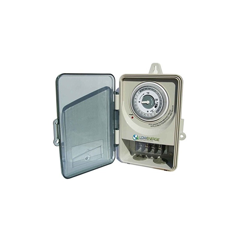 Heavy Duty Timer Switch 30A 6500w IP55 water resistant (Mechanical)