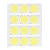 12Pcs COB Light Source High Power Round LED Chip 12W