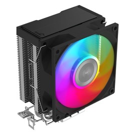 SAMA X20 Single-Tower CPU Air Cooler 2 Copper Heat Pipes, 90mm PWM Fans, for AMD:AM4 AM5/Intel LGA 1700/1150/1151/1200/1851