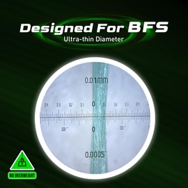 HANDING Blast Braided Fishing Line - BFS Fishing Line - Water and Abrasion Resistant - No Stretch - Colored Fishing Line Braid for Extra Visibility (Pre-Wet Before Knot Tightening)