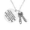 Dance Christian Necklace, Faith I Can Do All Things Through