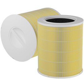 2 Pack AP401 AP402 Filter Replacement, Compatible with Dayette AP401 AP402 and JOWSET AP402 AP403 Air Purifier for Large Room up to 3000Ft², H13 True HEPA Filter, Designed for Pet