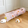 Bunny Tunnels for Rabbits,Pet Playing Sleeping Pipe | Foldable Toy
