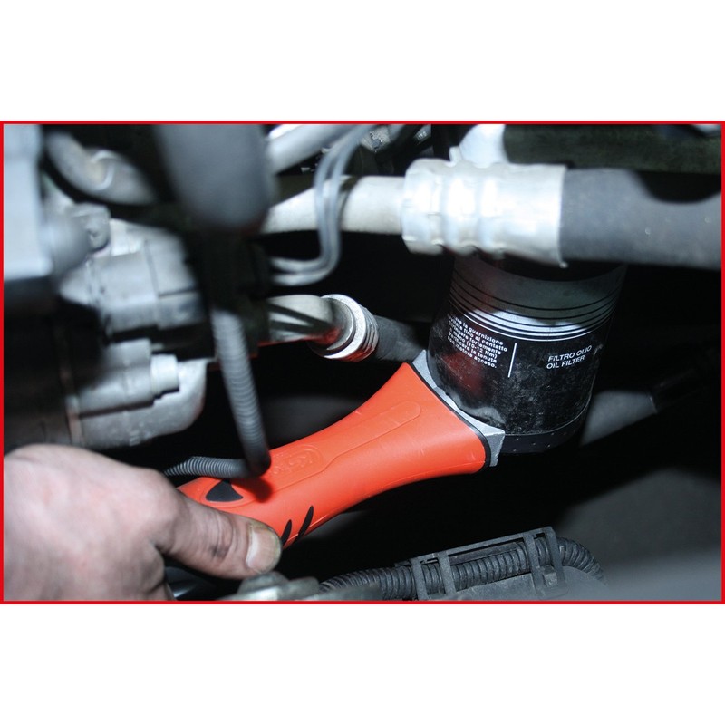 KS Tools 155.5005 Oil filter band wrench, Ø 65-105mm