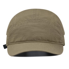 Clakllie Cap Men's Baseball Cap Trucker Cap 5 Panel Short Brim Baseball Cap Short Peak Dad Cap Skater Snapback Hats Casual Outdoor Sports Cap Hat, H-WBDY-Brown