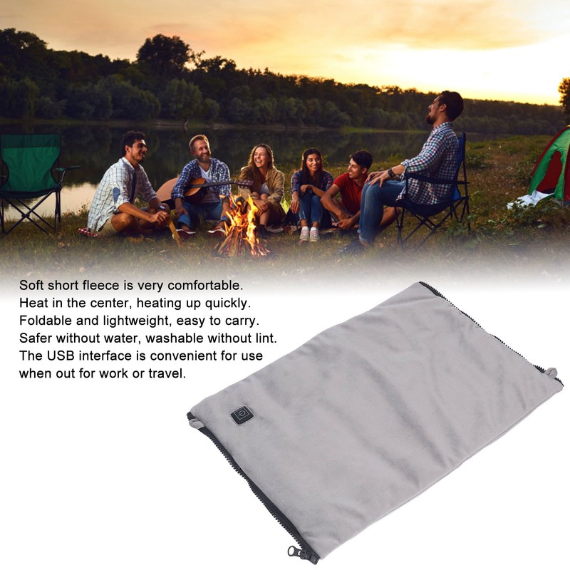 Hand Warmer Warming Cushion USB 3 Gear Temp Adjustment Folding