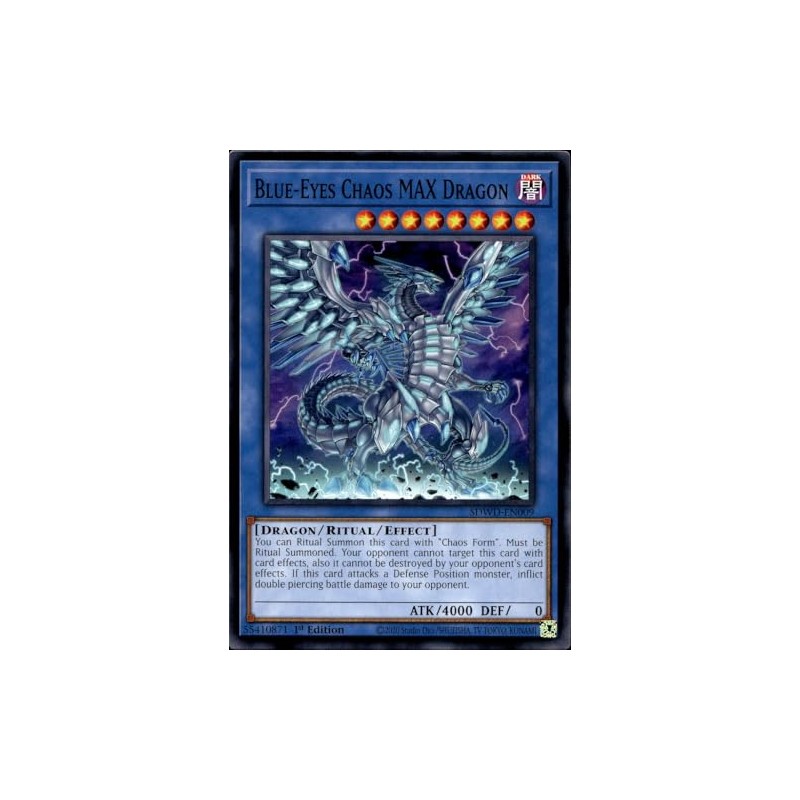 Blue-Eyes Chaos MAX Dragon - SDWD-EN009 - Common - 1st