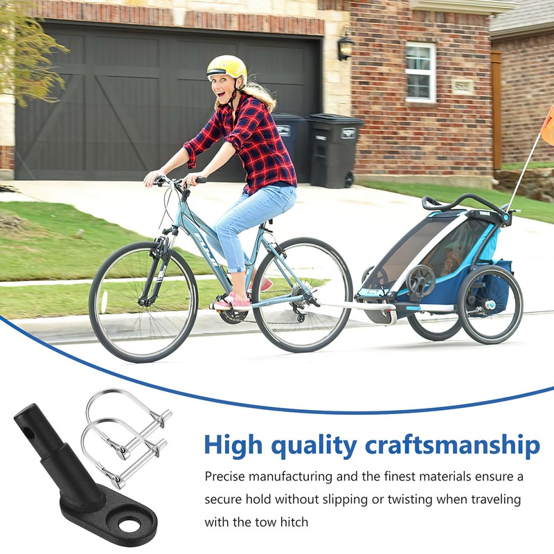 Bicycle Trailer Coupling, Bicycle Towing Hitch Bicycle, Universal Dog Trailer
