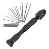 Ipetboom Precision Pin Vise Hand Drill Kit Manual Tiny Drill