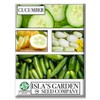 Armenian Dark Green Cucumber Seeds, 100 Heirloom Seeds Per Packet,