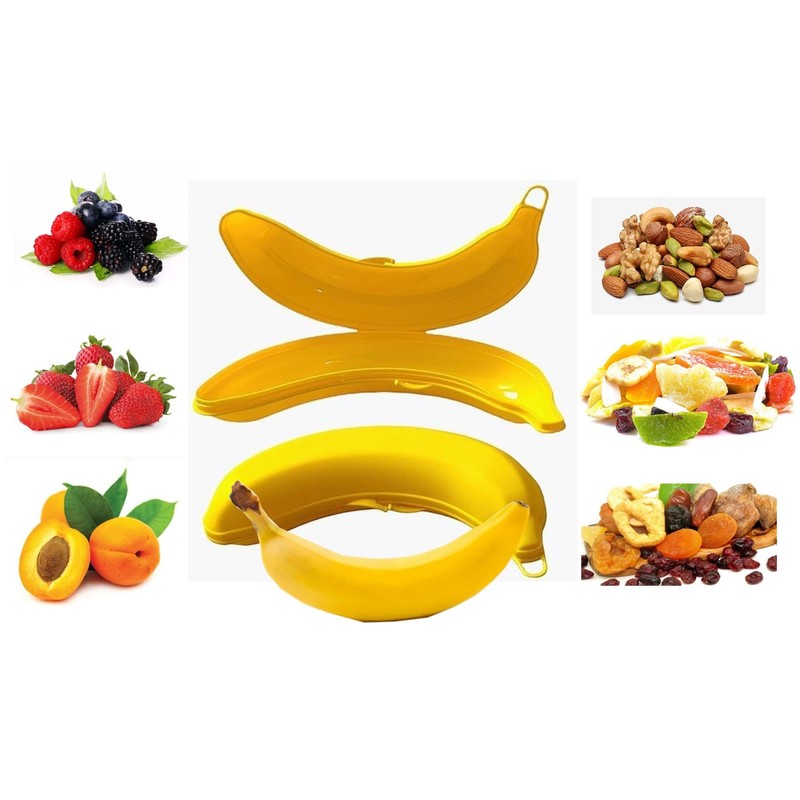 Banana Keeper On The Go Outdoor Travel Case BPA-Free Fruit