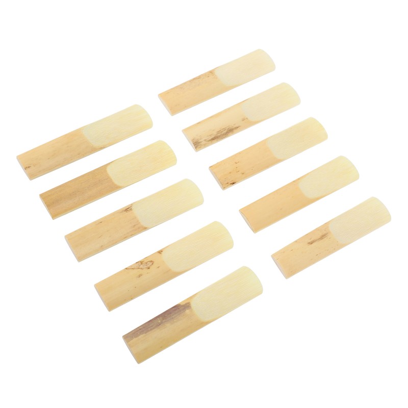10Pcs Tenor Saxophone Reeds Set Bb Key Sax Replacement Parts