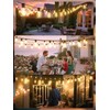 luckystyle 30FT Outdoor String Lights with Remote Control