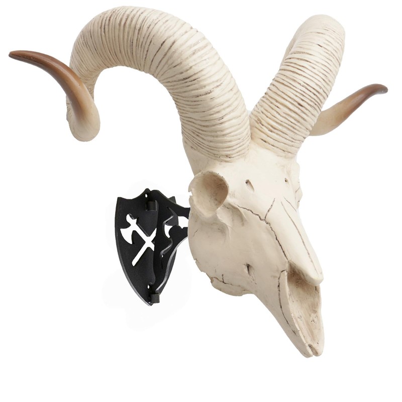 Skull Hanger European Mount Adjustable Bone Bracket Trophy Mounts for