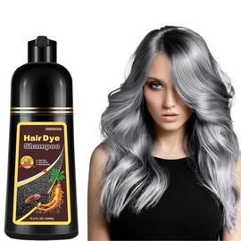 NCEPROHR Silver Gray Hair Dye Shampoo 3 in 1