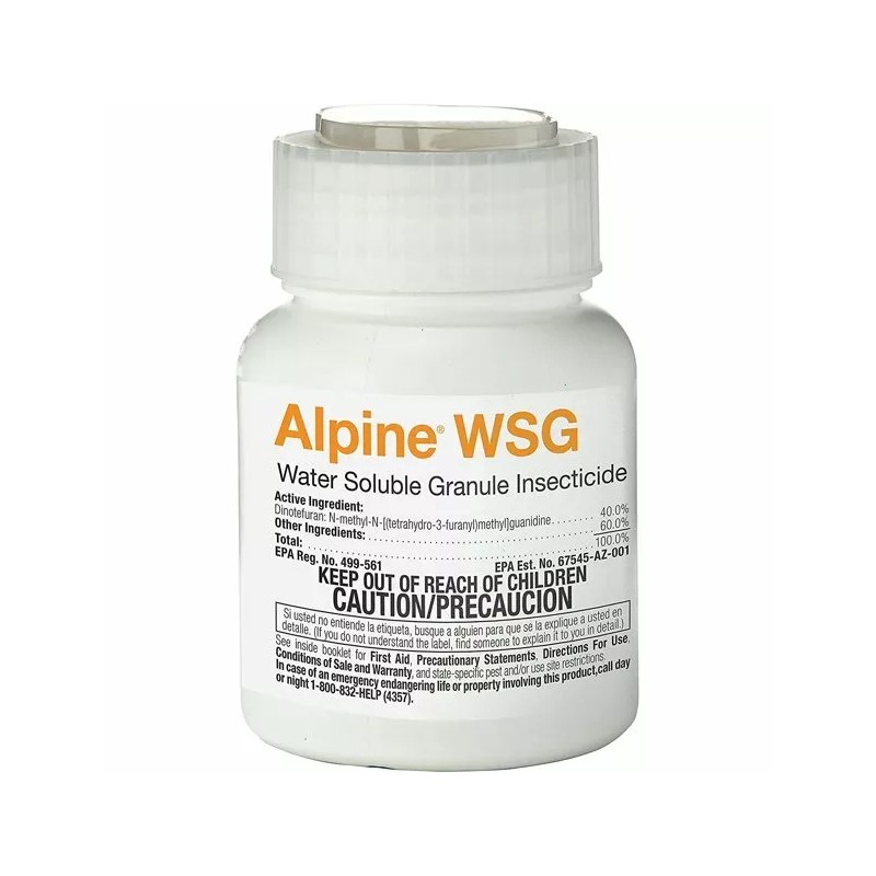 Alpine WSG Water Soluble Granule Insecticide Jar Flea Bed Bug