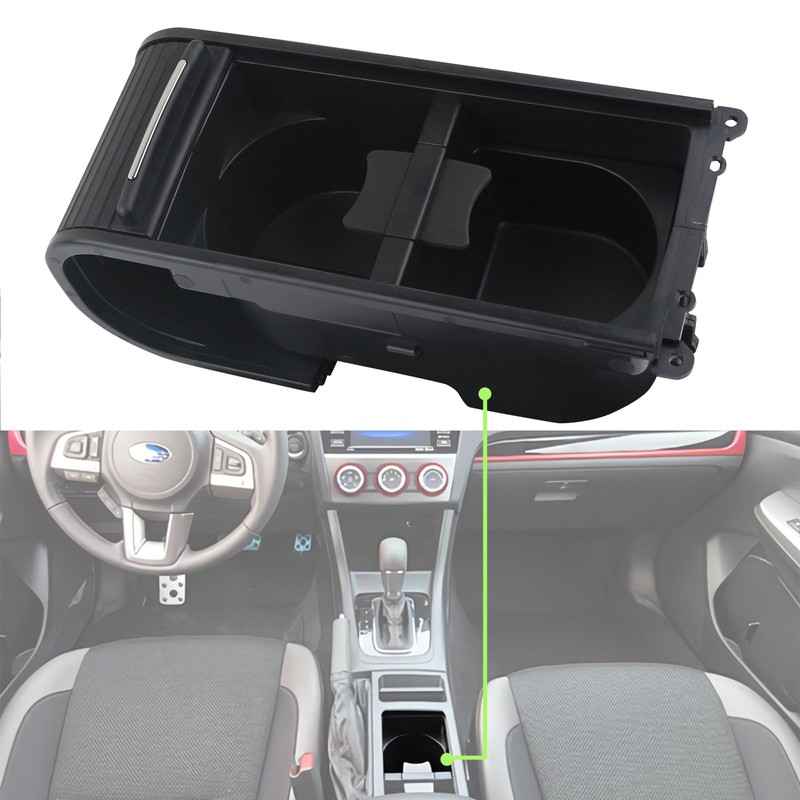omoZone Center Console Cup Holder & Insert Divider Compatible with