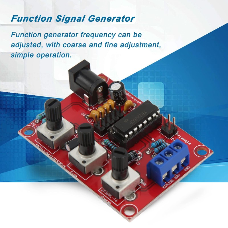 XR2206 High Precision Signal Generator DIY Kit Adjustable Frequency Function