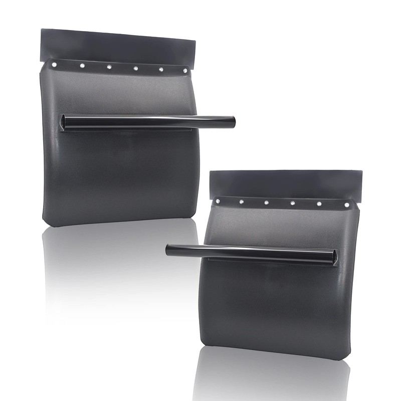 TORQUE Quarter Fenders for Semi Truck, 24" x 24" Black