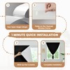 Adhesive Curtain,100% Blackout Curtains, No Drilling, Suitable for Multi-Scenes Privacy