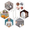 ACONDE S-Hook, S-Shaped Meat Hook, for Hanging Meat Hooks from