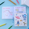 36 Pack Hardcover Blank Book,5x5 Inch Unlined Sketchbook Journal -