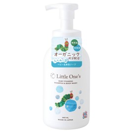 Little Ones Foaming Soap (Foaming Type, For Whole Body) 12.2 fl oz (360 ml), Baby Soap, Organic, Additive-Free, Newborn, Hypoallergenic, Sensitive Skin