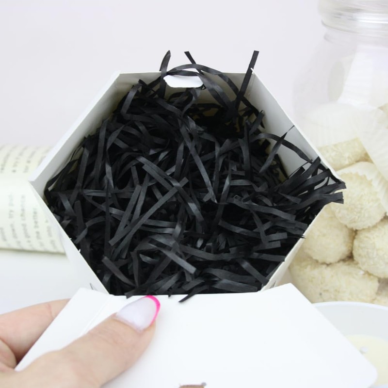Emartbuy Black Shredded Paper 200g