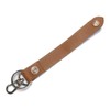 Leather Workshop Satou Key Ring, Genuine Leather, Belt Loop, Nickel,