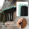 curly hair brush (Green)